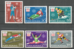 Romania 1976 Mint Stamps MNH(**) Sport  - Unused Stamps