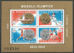 Romania 1988 Mint Block MNH(**) Sport  - Hojas Bloque