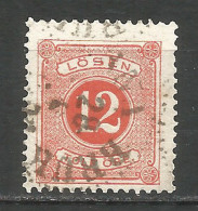 Sweden 1877 Used Stamp PERF.13 - Gebraucht