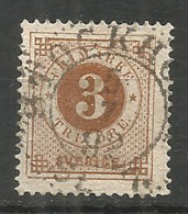 Sweden 1887 Used Stamp - Gebraucht
