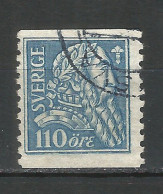 Sweden 1921 Used Stamp  Mi. 142  Wz.3 - Gebraucht