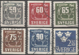 Sweden 1954 Year Used Stamps  - Gebraucht