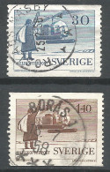 Sweden 1958 Year Used Stamps - Oblitérés