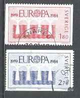 Sweden 1984 Mint Stamps MNH(**) Europa Cept - Usados