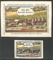 UdSSR Russia 2 Old Export Matchbox Labels Cornis Mine - Boites D'allumettes - Etiquettes