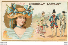 CHROMO CHOCOLAT  LOMBART LOUIS   XV - Lombart