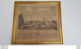 OZANNE LE PORT DE SAINT JEAN DE LUZ  VU DU QUAI DE CIBOURE  REUNI A LA COLLECTION DES PORTS DE FRANCE TAPISSERIE 55X50CM - Alfombras & Tapiceria