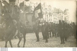 VAUD CARTE PHOTO TROUPIERS VAUDOIS ET LEUR DRAPEAUX - Altri & Non Classificati