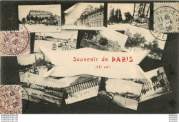 PARIS VIIe ARRONDISSEMENT  SOUVENIR DE PARIS 1906 - Distrito: 02