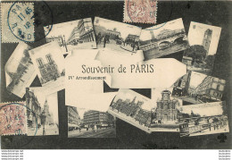 PARIS IVe ARRONDISSEMENT  SOUVENIR DE PARIS 1906 - District 02