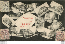 PARIS IXe ARRONDISSEMENT  SOUVENIR DE PARIS 1906 - District 02