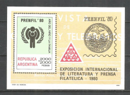 Argentina 1979 Year , Mint MNH (**)  - Blocchi & Foglietti