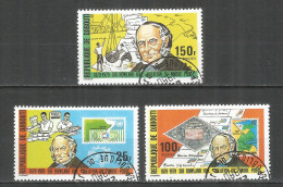 Djibouti 1979 Year, Set, Used Stamps Mi. # 245-247 - Dschibuti (1977-...)