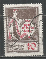 Latvia 1919 Used Stamp - Lettonia