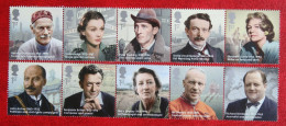 Well-known British Personalities (Mi 3441-3450) 2013 POSTFRIS MNH ** ENGLAND GRANDE-BRETAGNE GB GREAT BRITAIN - Neufs