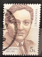 ROMANIA 2018 Personalities - Famous Romanians; Marcel Iancu Postally Used MICHEL# 7418 - Usati