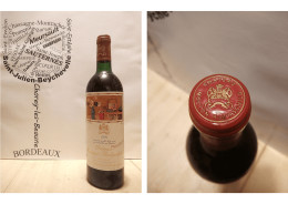 Château Mouton Rothschild 1991 - Pauillac - 1er Grand Cru Classé – 75 Cl - Rouge - Wein