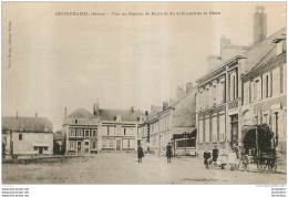 BRUNEHAMEL  VUE DU BUREAU DE POSTE ET COTE NORD DE LA PLACE EDITION  MATOT BRAINE - Andere & Zonder Classificatie