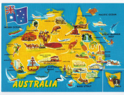 Map Of Australia - Autres & Non Classés