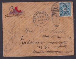Japan/USA - 1900 Cover From US Ship RELIEF To US Via Nagasaki, Boxer Rebellion - Marcophilie