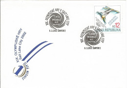 FDC 318 Czech Republic Salt Lake City Olympic Games 2002 - Invierno 2002: Salt Lake City