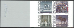 Sweden - Booklet: Facit #H335 John Bauer Cyls 1 - 1981-..