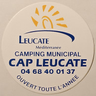 LEUCATE MEDITERRANEE - Camping Municipal CAP LEUCATE - Autocollant - Pegatinas