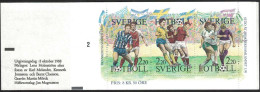 Sweden - Booklet: Facit #H389 Fotboll Cyls 2 - 1981-..