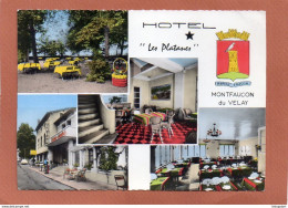 MONTFAUCON EN VELAY  HOTEL DES PLATANES G. VACHON Prop. - Montfaucon En Velay