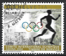 Switzerland 2004. Scott #12O3 (U) Summer Olympics, Athens, Runner  (Complete Issue) - Oblitérés