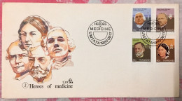 Fdc Health Disease Theme / Florence Nightingale Nurse Louis Pasteur Smallpox Mendel Bacteriology Vaccines - Krankheiten