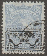 Persia, Middle East, Stamp, Scott#179, Used, Hinged, 10ch, Blue, - Iran