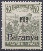 Hongrie Baranya 1919 Mi 26 * Moissonneurs (A16) - Baranya