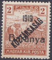 Hongrie Baranya 1919 Mi 43 * Moissonneurs  (A16) - Baranya