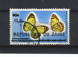 ZAIRE - Y&T N° 890° - Papillons - Gebraucht