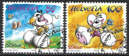 Switzerland 2004. Scott #1184-5 (U) Diddl  (Complete Set) - Used Stamps