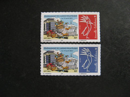 Nouvelle-Calédonie: TB Paire N° 1404B ET N° 1404C " Déménagement De L'agence Philatélique", 19/04/2021, Neufs XX . - Unused Stamps