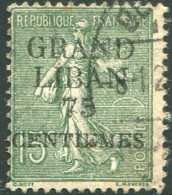 Grand Liban - Type Semeuse Surimprimé Et Surcharge Libanaise - Used Stamps