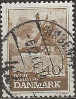 DENMARK 1965 Dansk Fredning (Preservation Of Danish Natural Amenities And Ancient Monuments) - 40ore Bogo Windmill FU - Used Stamps