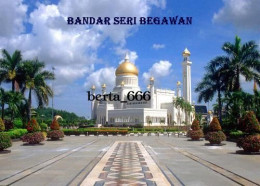 Brunei Bandar Seri Begawan Mosque New Postcard - Brunei