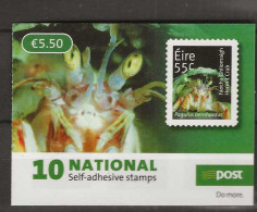2011 MNH Ireland Booklet Mi 1980 - Postzegelboekjes
