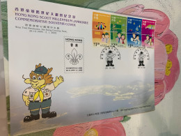 Hong Kong Stamp Scout FDC 1999 Rare - Oblitérés