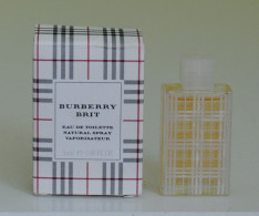 Miniature BRIT De Burberrys ( Etats-Unis ) - Miniaturen Damendüfte (mit Verpackung)