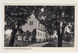 39085301 - Bodenwerder An Der Weser.  Muenchhausens - Haus. Ungelaufen Nachkriegskarte. Gute Erhaltung. - Bodenwerder