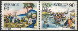 Sweden - Facit #939SX2 Scouting, 90 öre Flerfärg - Used Stamps