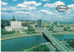 Moscow - View With The Parliament Of Russia To The Left - Russia