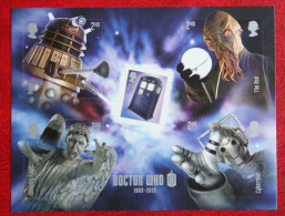 50 Years Of Doctor Who (Mi 3424-3428 Block 81) 2013 POSTFRIS MNH ** ENGLAND GRANDE-BRETAGNE GB GREAT BRITAIN - Neufs