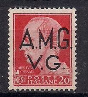 ITALIE   A. M. G    V.G.   N°    3  NEUF **  SANS TRACES DE CHARNIERES - Nuevos