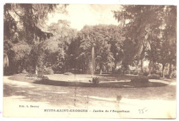 CPA 21 - NUITS SAINT GEORGES (Côte D'Or) - Jardin De L'Arquebuse - Nuits Saint Georges