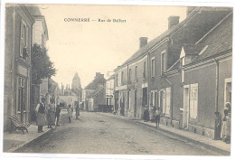 CPA 72 - CONNERRE (Sarthe) - Rue De Belfort - Animée - Connerre